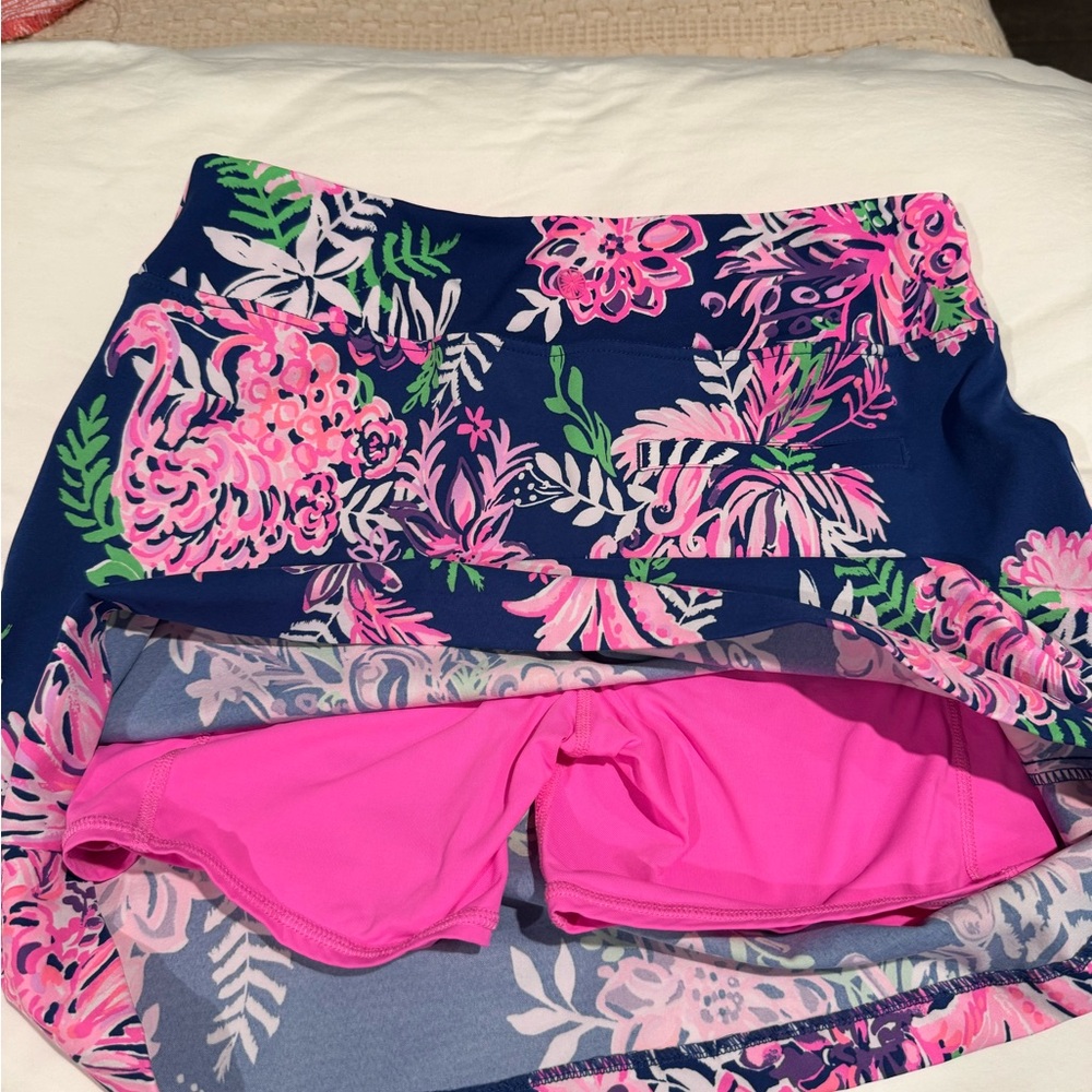 Lilly Pulitzer Pink Athletic Skort - Picture 4 of 4
